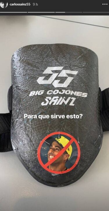 El divertido regalo a Sainz para evitar las bromas de Ricciardo