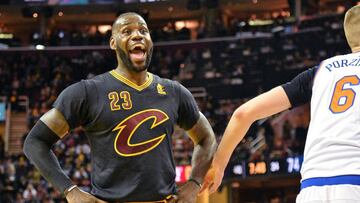 LeBron es un show constante: disfruten de él, mate a mate...