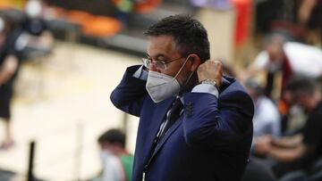 30/06/20 LIGA ENDESA LIGA ACB BALONCESTO BASKET
FINAL VALENCIA CORONAVIRUS COVID19
BARCELONA - KIROLBET BASKONIA
JOSEP MARIA BARTOMEU
PRESIDENTE FC BARCELONA