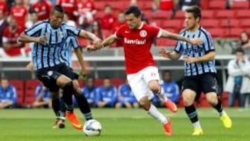 Charles Aránguiz es una de las máximas figuras de Internacional.