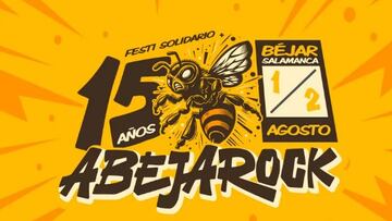 Cartel de la 15ª edición del AbejaRock.