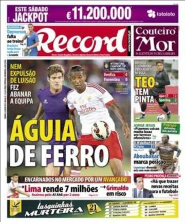 Portadas de la prensa deportiva