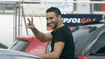 <b>NO SE VE CULPABLE. </b>Adil Rami está tranquilo porque, según contó, no quiso insultar al colegiado.