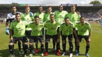 El primer once de Osasuna en la 2013/2014.