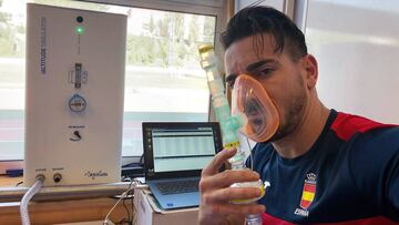 Damián Quintero, durante una de las sesiones en la Blume.