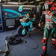 Quartararo y Mir no van en agua tan bien como van en seco