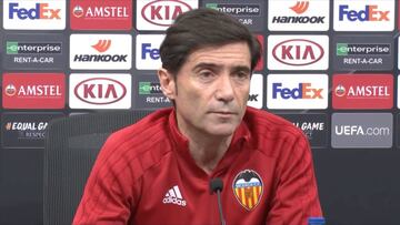 Marcelino: "Tenemos la eliminatoria encaminada, no solucionada"