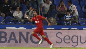 18/08/19, PARTIDO SEGUNDA DIVISION 
 DEPORTIVO DE LA CORU&Ntilde;A - NUMANCIA  
 TERCER GOL ESCASSI EMPATE 3-3  ALEGRIA 