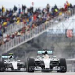 Hamilton se impone en Austin y conquista su tercer Mundial