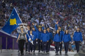 Las imágenes de la ceremonia inaugural en Bakú