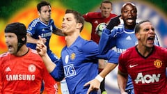 El XI estelar que tenían el United y Chelsea en la Champions 2008...
