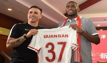 Anthony Modeste officially announced at Tianjin Quanjian