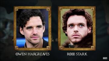 Owen Hargreaves y Robb Stark