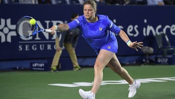 Kim Clijsters, tenista belga.