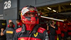 Carlos Sainz (Ferrari). Silverstone, Gran Bretaña. F1 2022.