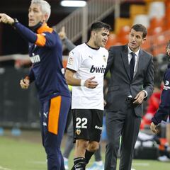 Maxi Gómez tiene mañana un doble reto ante el Athletic