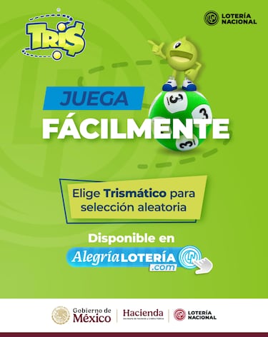 Resultados Lotería Tris: ganadores y números premiados hoy | 9 de junio del 2025