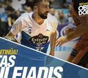 El Obradoiro hace oficial la renovación de Kostas Vasileaidis
