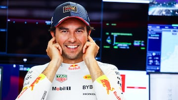 Brad Pitt declara su “amor” por Checo Pérez