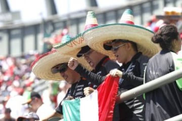 Este sábado se llevó a cabo la calificación del Gran Premio de México, y así se vivió el ambiente en el Autódromo Hermanos Rodríguez.