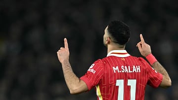Mohamed Salah sigue en plan grande y, apenas siendo febrero, está al acecho del récord de asistencias de Thierry Henry y De Bruyne en la Premier League.
