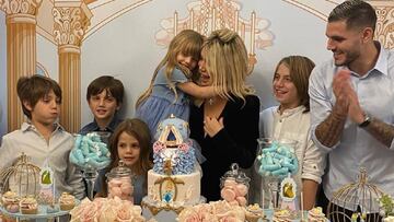 Wanda Nara organiza una superfiesta para su hija con media plantilla del PSG