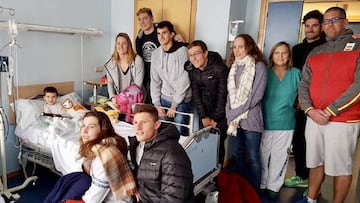 Mireia, una reina maga con regalos a niños hospitalizados