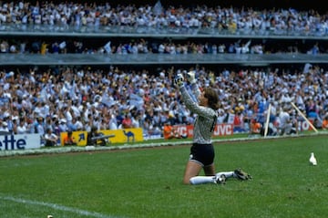 Su carrera en Espa?a empa?¨® su trayectoria tras sumar dos descensos con el Betis en tres temporadas, pero ser el portero titular de una selecci¨®n campeona del Mundo bien vale cualquier fracaso. Pumpido es historia del f¨²tbol argentino y s¨®lo una lesi¨®n le impidi¨® ser titular cuatro a?os despu¨¦s en el Mundial de Italia. Su compa?ero Goicoechea ser¨ªa quien acapara los titulares de aquella Copa del Mundo. Pero en M¨¦xico, la porter¨ªa era de Nery Pumpido.