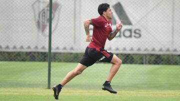 River se entrenó con el plantel en pleno en Ezeiza