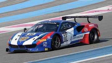 El Ferrari de SMP Racing en Paul Ricard.