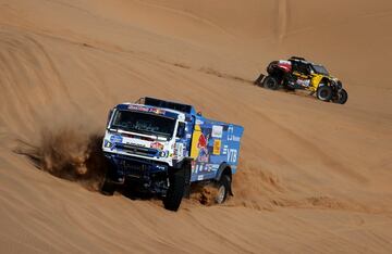 La octava etapa del Dakar en imágenes