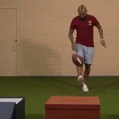 Vidal se sometió a un particular desafío en Barcelona