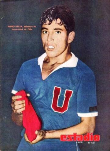 15 de abril de 1970: Universidad de Chile golea 3-0 a Nacional de Uruguay por semifinales de Copa Libertadores. Tripleta de Pedro Araya.