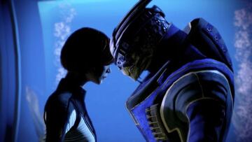 Garrus y la Comandante Shepard