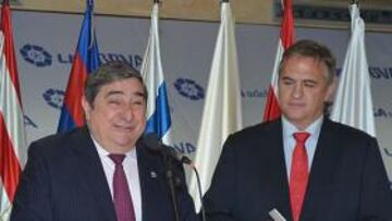 <b>ILUSIONADO. </b>Lendoiro se mostró feliz por el regreso a Primera.