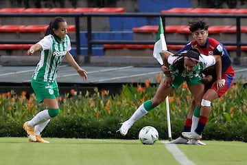 Partido de Liga Femenina entre Atlético Nacional y DIM-Formas Íntimas.