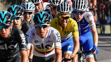 Sergio Luis Henao se acerca al título de la París Niza.