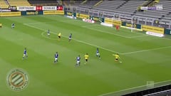 Desde Ronaldo que no se ve un '9' así: ¡golazo de Haaland!