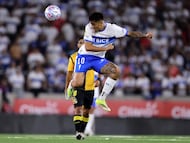 Futbol, Universidad Catolica vs Coquimbo Unido
Fecha 4, Liga de Primera 2026.
El jugador de Universidad Catolica Matias Palavecino, es fotografiado durante un partido de primera disputado en el estadio Claro Arena en Santiago, Chile.
21/02/2026
Javier Torres/Photosport
Football, Universidad Catolica vs Coquimbo Unido
4tst turn, 2026 First division league.
Universidad Catolica’s player Matias Palavecino, is photographed during a first division match at the Claro Arena stadium in Santiago, Chile.
21/02/2026
Javier Torres/Photosport