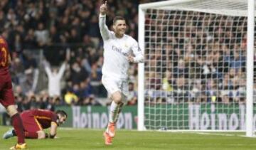 Cristiano Ronaldo marcó el 1-0 a pase de Lucas Vázquez.
