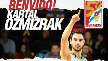 El base turco Kartal Ozmizrak, nuevo jugador del Obradoiro