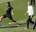 Ramos y Cristiano tuvieron el día libre; se entrenaron 7 del Castilla