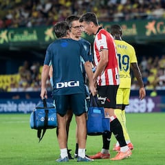 Vesga sufre una lesión muscular en el aductor largo de su pierna derecha