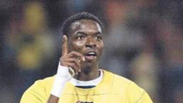 <b>OLFATO. </b>Rentería es un delantero que ve portería con facilidad.