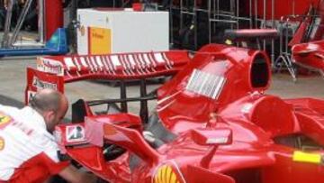 <strong>AERODINÁMICA.</strong> Las pruebas que realizará Ferrari en Mahón se centrarán en la aerodinámica.