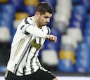 Frenazo de Morata: sin marcar desde diciembre en Serie A