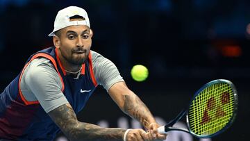 Kyrgios llega a Turín la noche del domingo y pierde el lunes: “Mi preparación no ha sido la ideal”