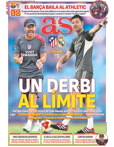 Las portadas de AS de enero