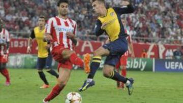 Griezmann marcó el segundo gol del Atlético.
