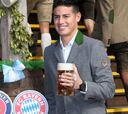 James se prepara para el Mönchengladbach y Oktoberfest